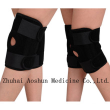 Hot Sale Elastic Knee Support Protector with Hole in Knee